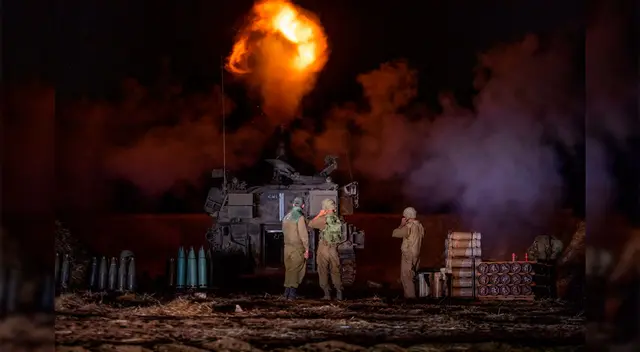Las tropas aéreas y terrestres de Israel están atacando la Franja de Gaza.