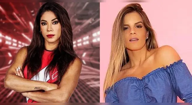 Karen Dejo y Alejandra Baigorria en Esto es Guerra