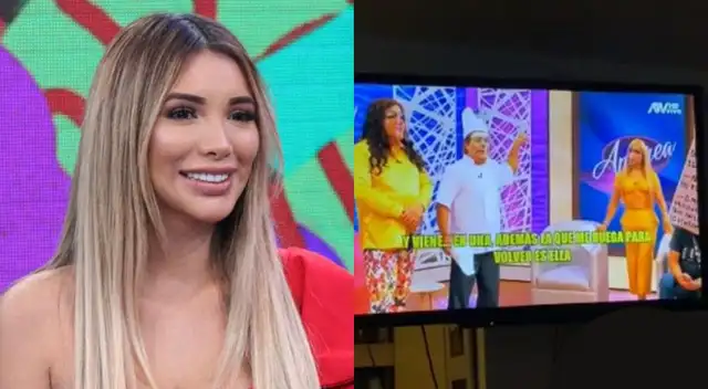 Paula Manzanal se mostró sorprendida en redes sociales al ver que el programa de Jorge Benavides hará un sketch sobre su vida amorosa.