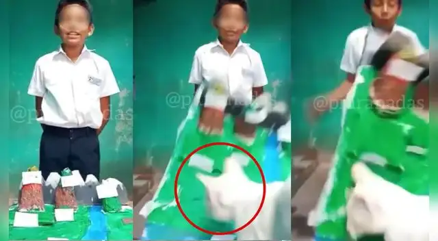 La escena ha causado la risa de miles en las redes sociales. La escena ha causado la risa de miles en las redes sociales.