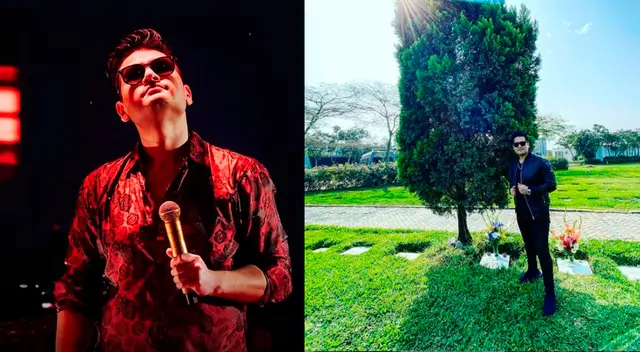 Deyvis Orosco visitó la tumba de su padre Johnny Orosco tras conmemorar los 14 años de su muerte. Deyvis Orosco visitó la tumba de su padre Johnny Orosco tras conmemorar los 14 años de su muerte.