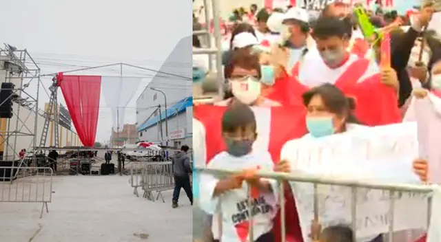 Debate presidencial en penal de Santa Mónica.