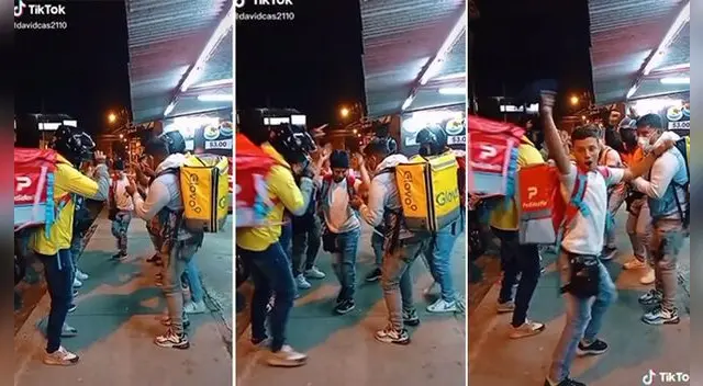 La escena ha causado furor en las redes sociales.