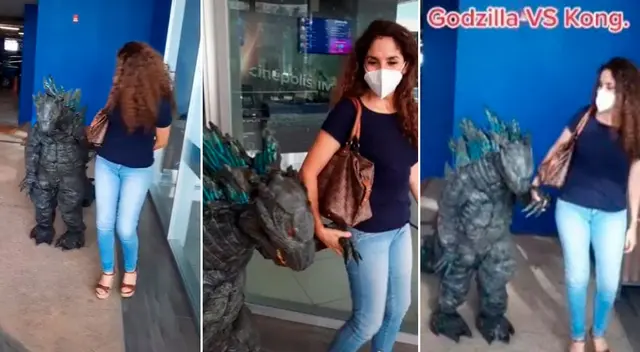 El menor se disfrazó de su personaje favorito.