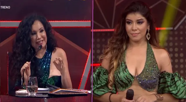Janet Barboza entró con todo y le quitó un punto a María Grazia Polanco.