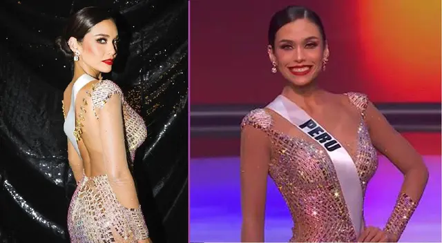 Janick Maceda se prepara para esta noche en el Miss Universo 2021.