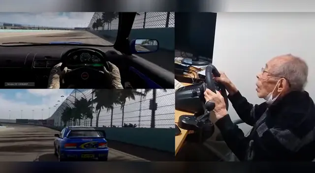 Anciano de 93 se años se convierte en gamer