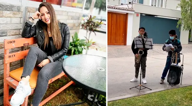 Melissa Klug sorprendida con jóvenes talentosos. Melissa Klug sorprendida con jóvenes talentosos.