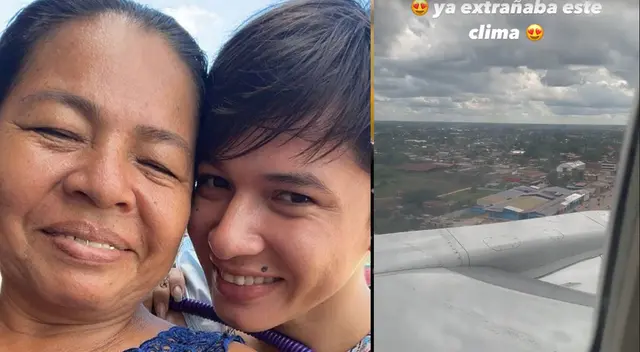 La Uchulú se reencontró con su mamá en Pucallpa. La Uchulú se reencontró con su mamá en Pucallpa.