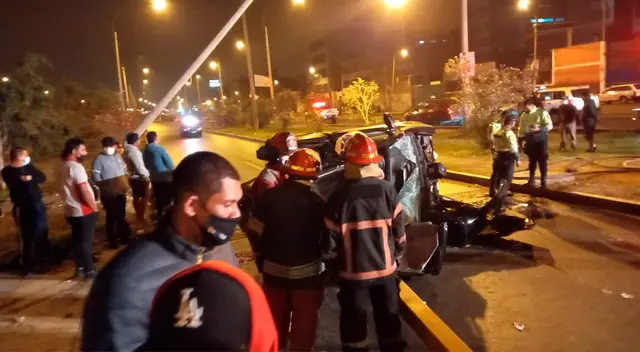 Niño se salvó de milagro del accidente.