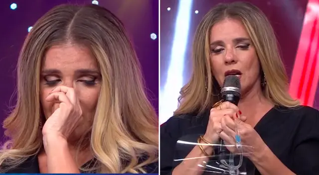 Johanna San Miguel no pudo evitar contener las lágrimas tras la salida de Yaco Eskenazi.