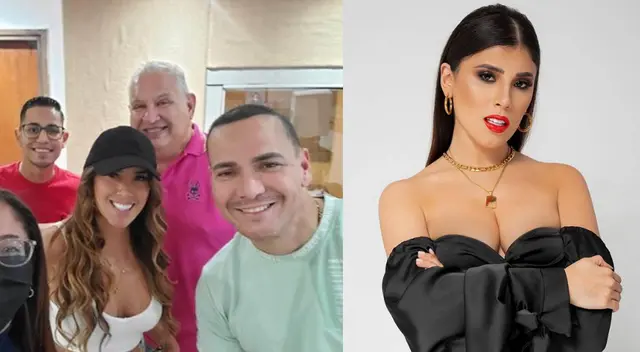 Yahaira Plasencia junto a Victor Manuelle en Puerto Rico: