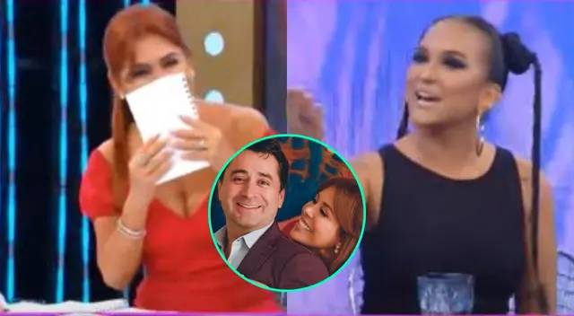 Daniela Darcourt estuvo de invitada en el programa de Magaly Medina y sorprendió al dejar entrever una posible reconciliación con su esposo Alfredo Zambrano. Daniela Darcourt estuvo de invitada en el programa de Magaly Medina y sorprendió al dejar entrever una posible reconciliación con su esposo Alfredo Zambrano.
