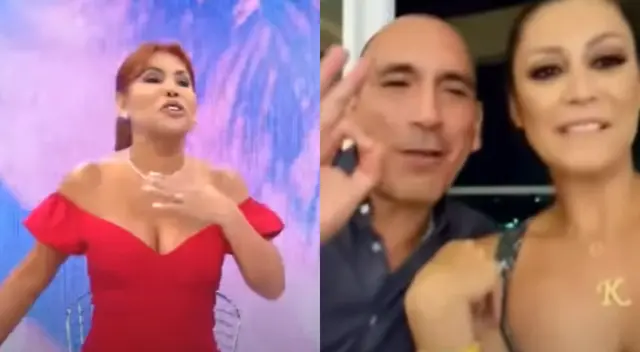 Magaly Medina aseguró que era “hermoso” que Karla Tarazona y Rafael Fernández se encontraran, sin esperar el comentario que él haría.