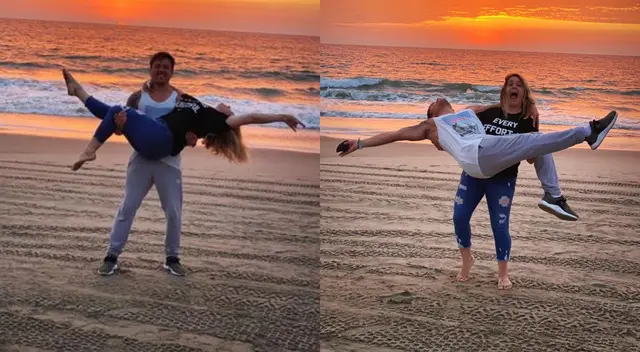 Yiddá Eslava y Julián Zucchi viajaron unos días a Punta Sal, y ella sorprendió al escribirle unas emotivas palabras en redes sociales.