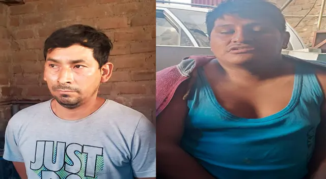 Las personas detenidas por la PNP