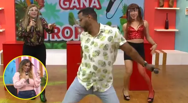 Giselo sorprende a sus compañeras de América Hoy cantando al ritmo de Ruth Karina [VIDEO]
