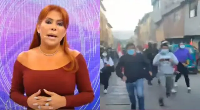 Magaly Medina lamentó que se esté dando una violencia hacia los comunicadores a puertas de la segunda vuelta de las elecciones 2021.