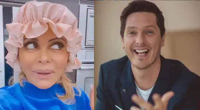 Cristian Rivero bromea a Gisela Valcárcel y compara su look con la de la familia Ingalls