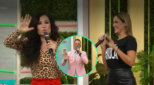 Tilsa Lozano cuestionó la labor de Santi Lesmes como jurado en El Artista del Año, y Janet Barboza destacó su trayectoria. Tilsa Lozano cuestionó la labor de Santi Lesmes como jurado en El Artista del Año, y Janet Barboza destacó su trayectoria.