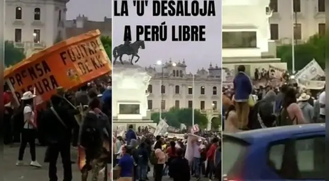 Los hinchas cremas llegaron a la plaza San Martín para armar la fiesta en honor de Teodoro Fernández Meyzan, máximo representante del club Universitario de Deportes. Los hinchas cremas llegaron a la plaza San Martín para armar la fiesta en honor de Teodoro Fernández Meyzan, máximo representante del club Universitario de Deportes.