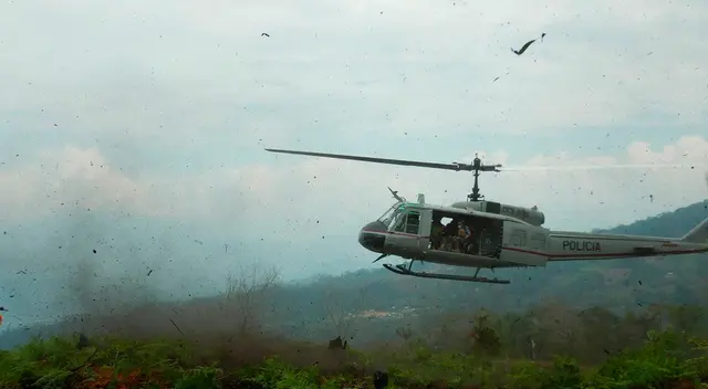 Los agentes se trasladaban a realizar operaciones contra el narcotráfico. Los agentes se trasladaban a realizar operaciones contra el narcotráfico.