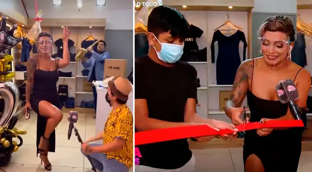 La líder de la orquesta Son Tentación presentó su nuevo emprendimiento, su stand en el exclusivo emporio de Gamarra :“To Fire”. La líder de la orquesta Son Tentación presentó su nuevo emprendimiento, su stand en el exclusivo emporio de Gamarra :“To Fire”.