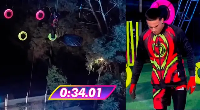 Gino Assereto tuvo tres minutos para pasar el circuito, pero no pudo hacerlo.