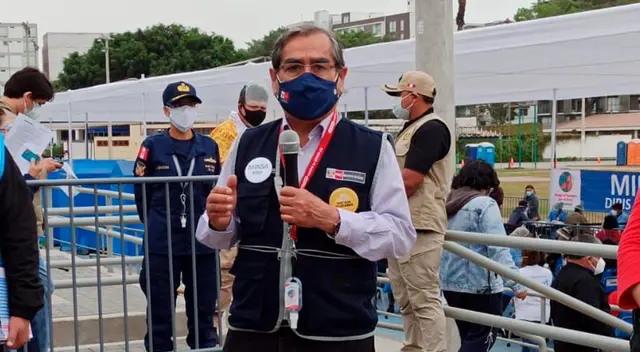 Ministro de Salud, Óscar Ugarte no descarta llegada de tercera ola por COVID-19 Ministro de Salud, Óscar Ugarte no descarta llegada de tercera ola por COVID-19