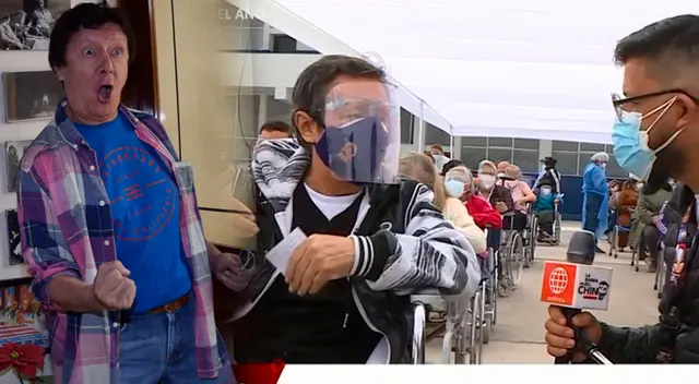 Adolfo Chuiman hizo pasar un ameno momento al personal del Minsa, con ese humor que lo caracteriza.