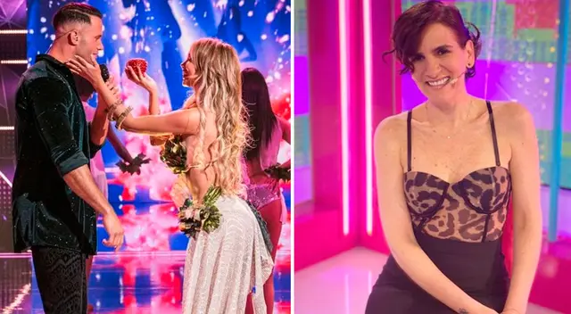 Paula Manzanal "molesta" con Gigi Mitre. Paula Manzanal "molesta" con Gigi Mitre.