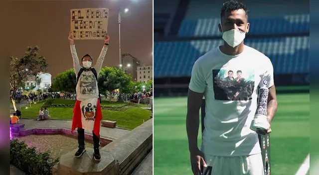 Pacha Sotelo agradeció el apoyo del jugador de la selección peruana Renato Tapia. Pacha Sotelo agradeció el apoyo del jugador de la selección peruana Renato Tapia.