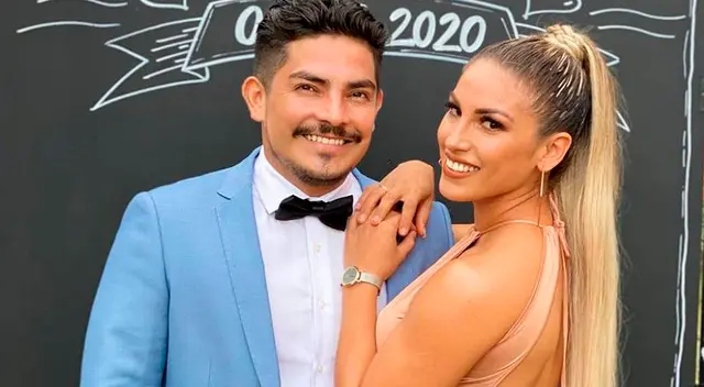 Erick Elera enamorado de su esposa Allison Pastor. Erick Elera enamorado de su esposa Allison Pastor.