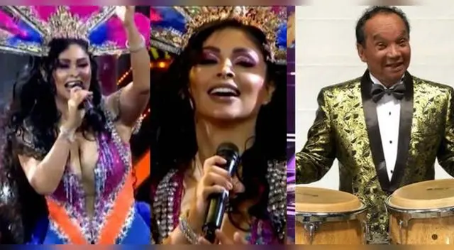 Melcochita y Pamela Franco deslumbraron en la pista de el 'Artista del año'. Melcochita y Pamela Franco deslumbraron en la pista de el 'Artista del año'.