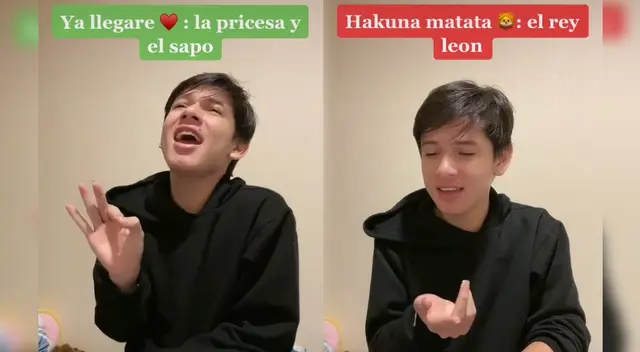 Esaú Reategui “La Uchulú” sorprende cantando canciones de Disney [VIDEO]