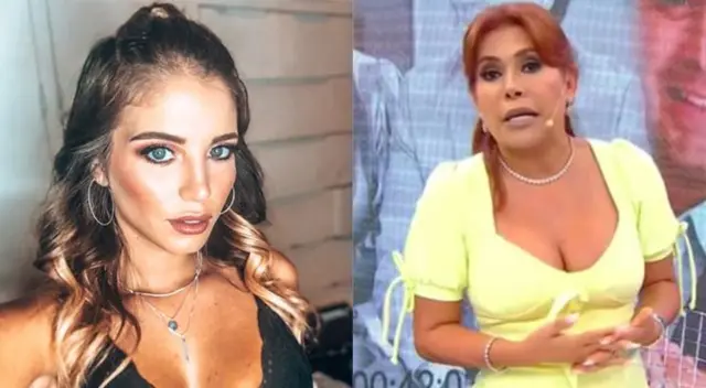 La modelo Flavia Laos defendió el estilo de vida que lleva en Estados Unidos tras algunos comentarios de Magaly Medina en su programa.