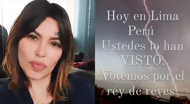 Angie Jibaja afirma que Dios llegará tras los truenos en Lima: “Muchos dirán que estoy loca” Angie Jibaja afirma que Dios llegará tras los truenos en Lima: “Muchos dirán que estoy loca”