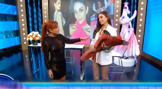 Magaly Medina entrevistó en exclusiva Janick Maceta. Magaly Medina entrevistó en exclusiva Janick Maceta.