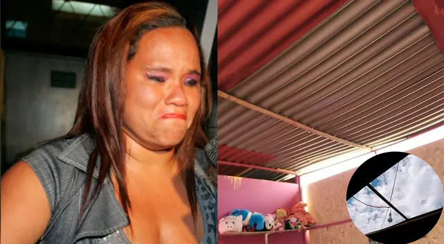 Triste porque la desgracia la persigue.