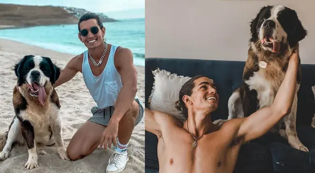 Giuseppe Benigni y el drama que vive su perrito Baloo que adoptó con Michelle Soifer Giuseppe Benigni y el drama que vive su perrito Baloo que adoptó con Michelle Soifer