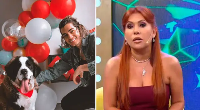 Magaly Medina molesta por el mal cuidado de la mascota de Giuseppe Benignini. Magaly Medina molesta por el mal cuidado de la mascota de Giuseppe Benignini.