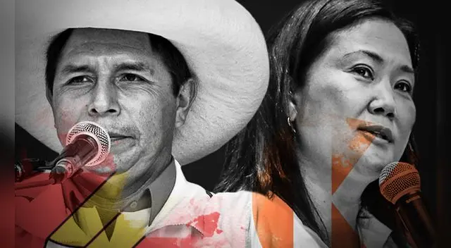 Keiko Fujimori y Pedro Castillo disputarán la segunda vuelta electoral el próximo 6 de junio.