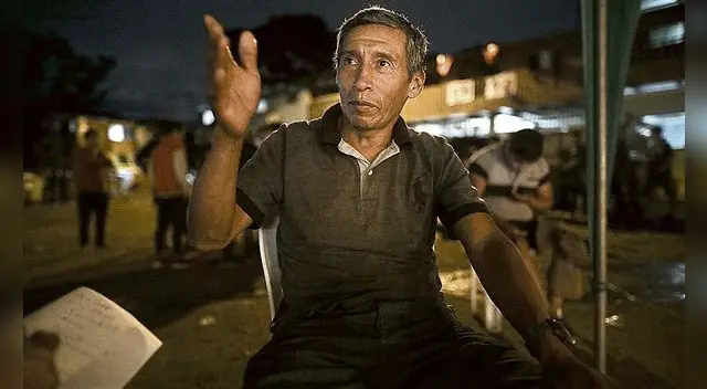 Leonidas Casas Marmolejo, juez de paz del centro poblado de San Miguel del Ene. Leonidas Casas Marmolejo, juez de paz del centro poblado de San Miguel del Ene.