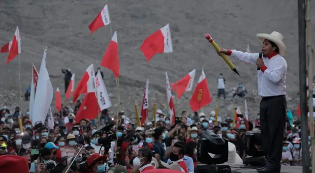 Pedro Castillo aseguró que en un eventual gobierno suyo, el país no volverá a estar en abandono.