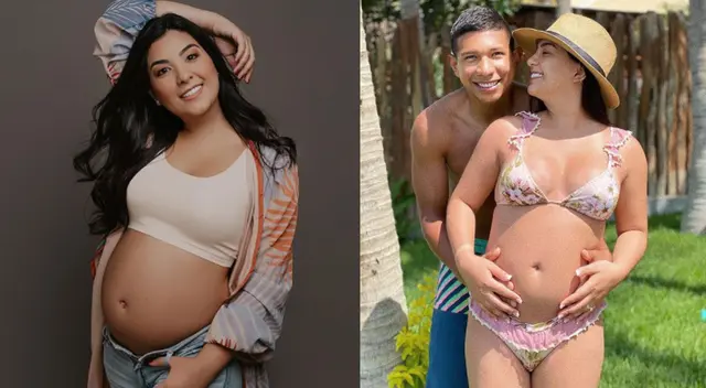 Ana Siucho realiza tierna sesión de fotos.