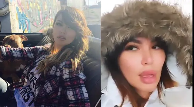 Angie Jibaja denuncia que la chantajean por video de su pasado. Angie Jibaja denuncia que la chantajean por video de su pasado.