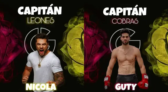 Guerreros México de Televisa anunció oficialmente a Nicola Porcella como líder de Los Leones y a Guty Carrera al mando de Las Cobras.