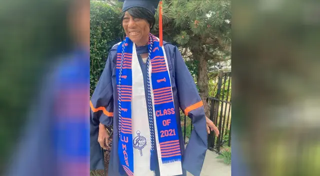 La foto de Franny consiguió más de 164 mil reacciones y miles de felicitaciones en Twitter. La foto de Franny consiguió más de 164 mil reacciones y miles de felicitaciones en Twitter.