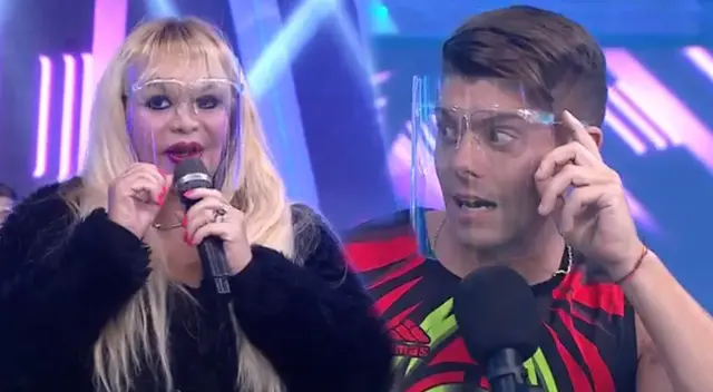 Susy Díaz trolea a Ignacio Baladán con la 'dieta de la manzana' y él se pone nervioso.