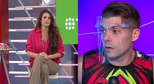 Rebeca Escribens le pide a Ignacio Baladán no participar en ronda de chistes. Rebeca Escribens le pide a Ignacio Baladán no participar en ronda de chistes.